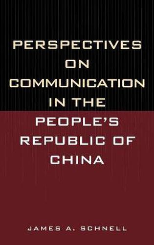 Cover image for Perspectives on Communication in the People's Republic of China