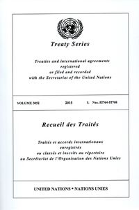 Cover image for Treaty Series 3052