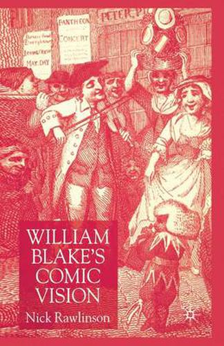 Cover image for William Blake's Comic Vision