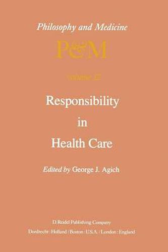 Cover image for Responsibility in Health Care