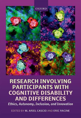 Cover image for Research Involving Participants with Cognitive Disability and Differences: Ethics, Autonomy, Inclusion, and Innovation