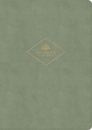 Cover image for CSB Women's Study Bible, Sage Suedesoft Leathertouch
