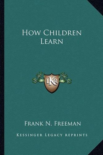 Cover image for How Children Learn