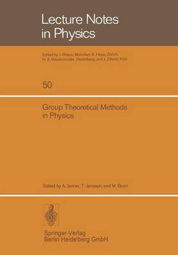 Cover image for Group Theoretical Methods in Physics: Fourth International Colloquium, Nijmegen 1975