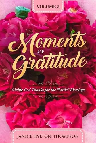 Cover image for Moments of Gratitude: Giving God Thanks for the Little Blessings