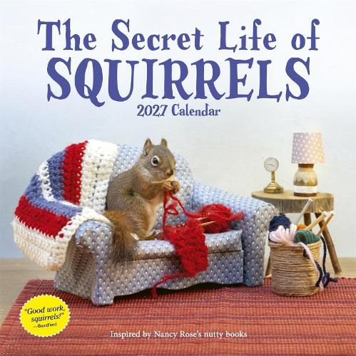 Cover image for Secret Life of Squirrels Wall Calendar 2027