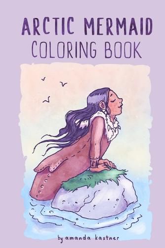 Cover image for Arctic Mermaid: A Coloring Book