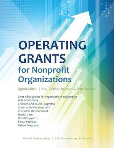 Cover image for Operating Grants for Nonprofit Organizations 2013