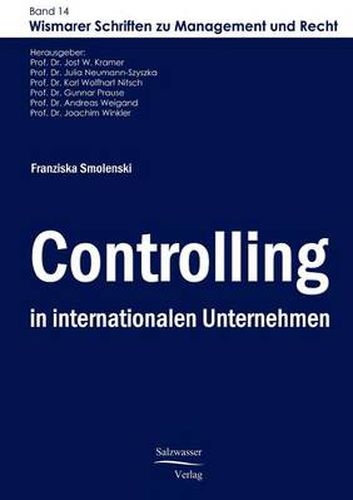 Cover image for Controlling in internationalen Unternehmen