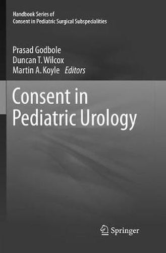 Cover image for Consent in Pediatric Urology