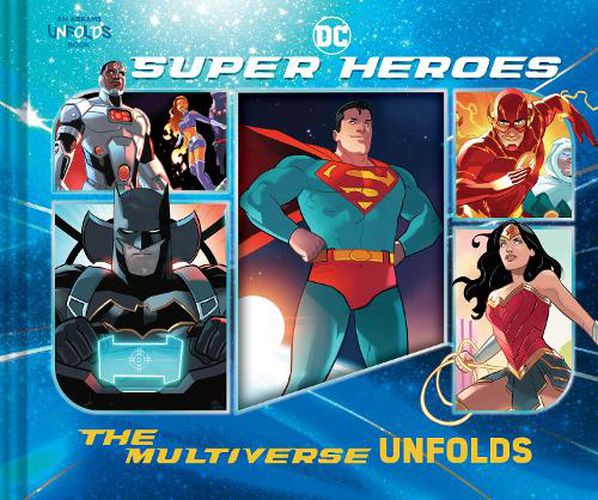 Cover image for DC Super Heroes: The Multiverse Unfolds