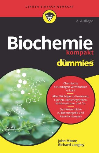 Cover image for Biochemie kompakt fuer Dummies