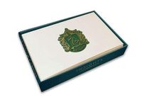 Cover image for Harry Potter: Slytherin Foil Note Cards (Set of 10)