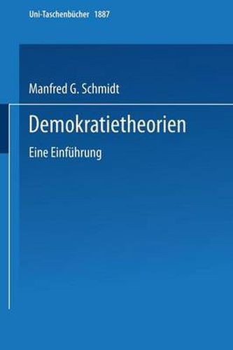 Cover image for Demokratietheorien: Eine Einfuhrung