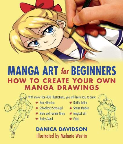 Cover image for Manga Art for Beginners: How to Create Your Own Manga Drawings