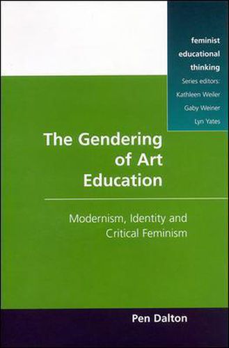 Cover image for GENDERING OF ART EDUCATION