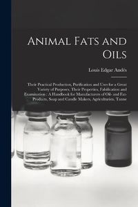 Cover image for Animal Fats and Oils