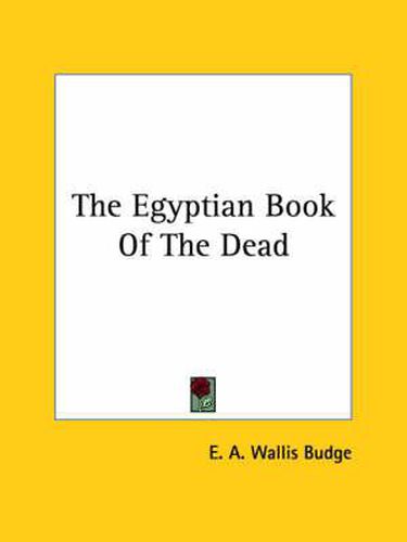 The Egyptian Book of the Dead