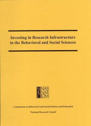 Investing in Research Infrastructure in the Behavioral and Social Sciences