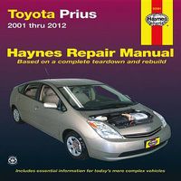 Cover image for Toyota Prius 2001-12