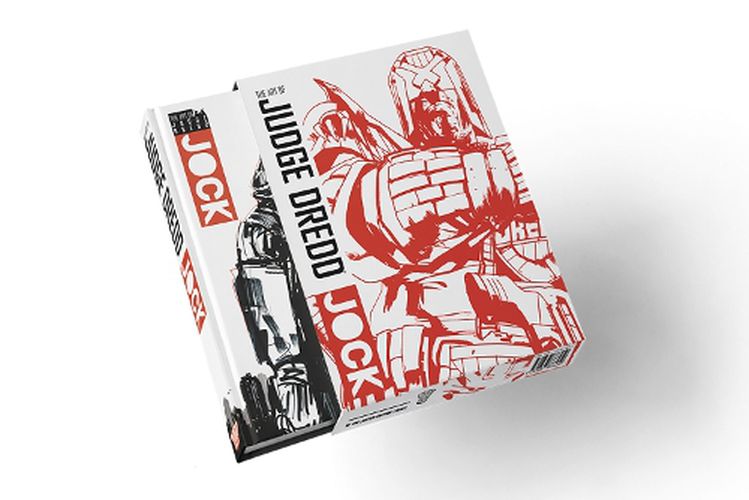 Cover image for The Art of Judge Dredd by Jock