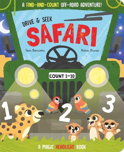 Cover image for Drive & Seek Safari - A Magic Find & Count Adventure
