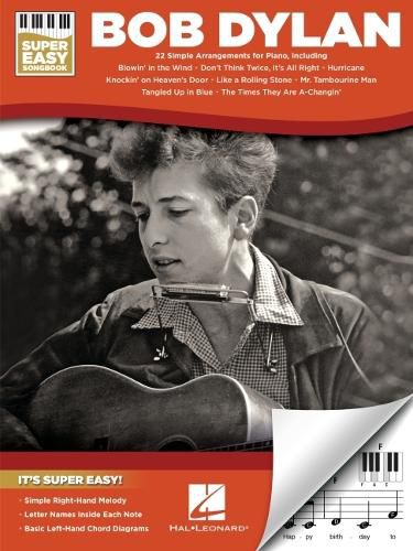 Cover image for Bob Dylan - Super Easy Songbook