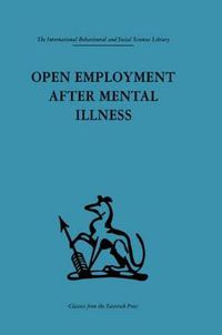 Cover image for Open Employment after Mental Illness