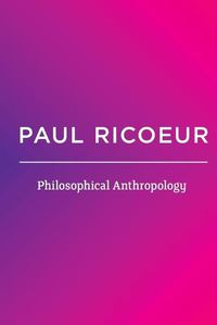 Cover image for Philosophical Anthropology