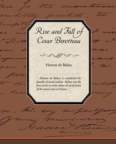 Cover image for Rise and Fall of Cesar Birotteau