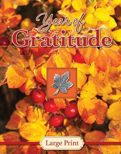 Cover image for Year of Gratitude - Large Print (Daily Prayer Books)