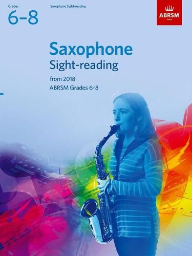 Cover image for Saxophone Sight-Reading Tests, Abrsm Grades 6-8