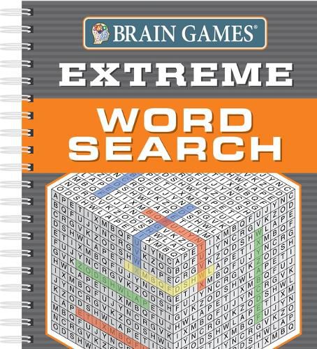 Cover image for Brain Games - Extreme Word Search (256 Pages)