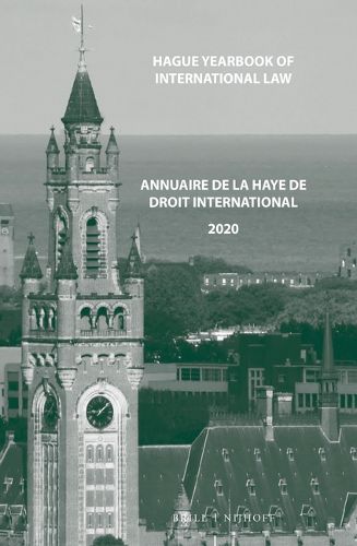 Cover image for Hague Yearbook of International Law / Annuaire de La Haye de Droit International, Vol. 33 (2020)