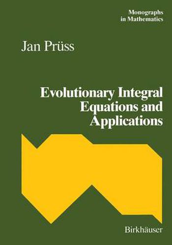 Cover image for Evolutionary Integral Equations and Applications