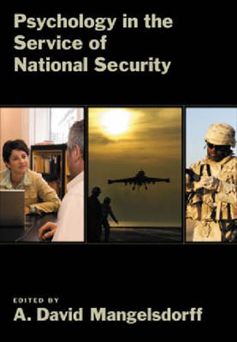 Cover image for Psychology in the Service of National Security