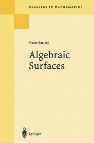 Cover image for Algebraic Surfaces