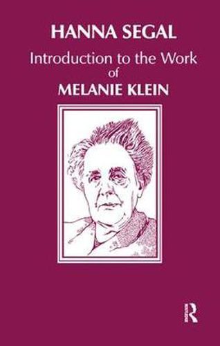 Cover image for Introduction to the Work of Melanie Klein