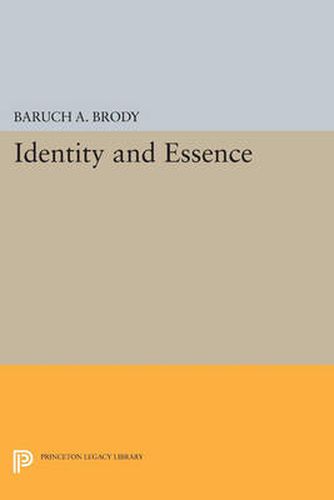 Cover image for Identity and Essence