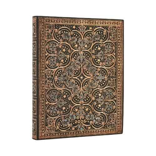 Cover image for 2026 Restoration (The Queen's Binding) Ultra 12-month Day-at-a-Time Softcover Flexi Dayplanner 2026 (Elastic Band Closure)