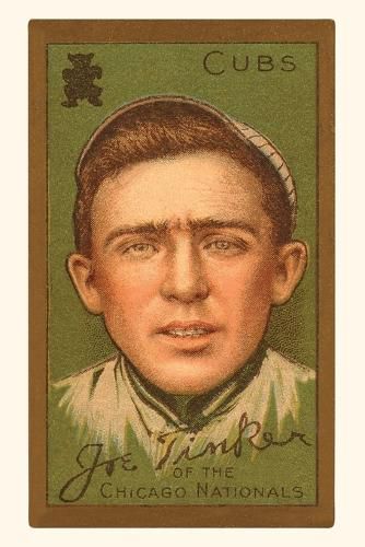 Cover image for Vintage Journal Early Baseball Card, Joe Tinker