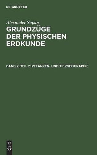 Pflanzen- Und Tiergeographie