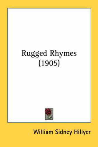 Cover image for Rugged Rhymes (1905)