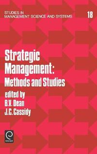 Cover image for Strategic Management: Methods and Studies