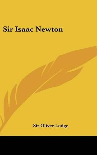 Cover image for Sir Isaac Newton