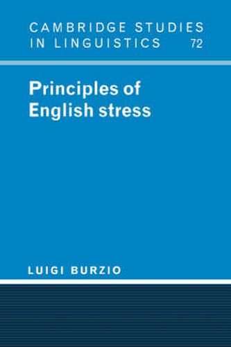 Cover image for Principles of English Stress