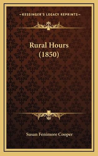 Cover image for Rural Hours (1850)