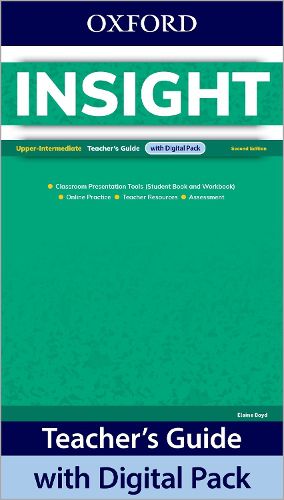 Cover image for Insight: Upper Intermediate: Teacher's Guide with Digital Pack