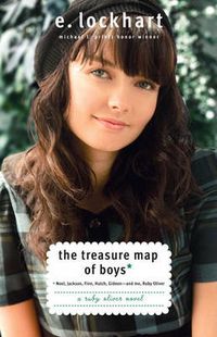 Cover image for The Treasure Map of Boys: Noel, Jackson, Finn, Hutch, Gideon--and Me, Ruby Oliver