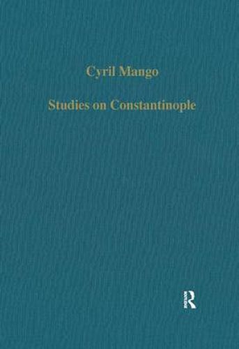 Cover image for Studies on Constantinople